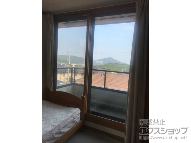 広島県広島市のの内窓（二重窓・二重サッシ） インプラス 引違い窓 2枚建 施工例