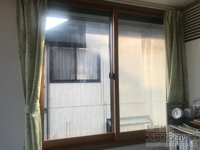 広島県広島市のの内窓（二重窓・二重サッシ） インプラス 引違い窓 2枚建 施工例