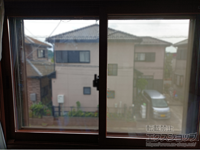 千葉県千葉市のの玄関ドア、二重窓（内窓） インプラス 引違い窓 2枚建 施工例