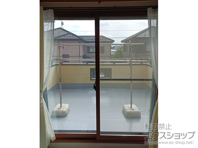 千葉県千葉市のの玄関ドア、二重窓（内窓） インプラス 引違い窓 2枚建 施工例
