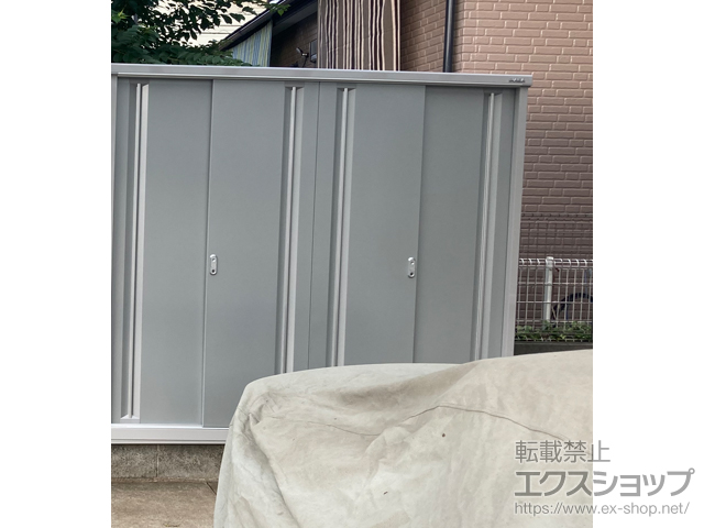埼玉県川越市のの物置・屋外倉庫 シンプリー 一般型 2160×755×1903（MJX-217E） MJX-217E-PS 施工例