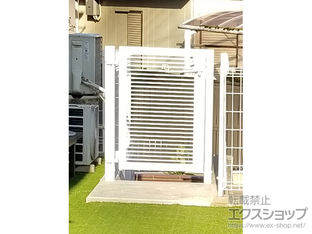 神奈川県横浜市のの門扉 開き門扉AB YR2型 片開き　柱使用 施工例