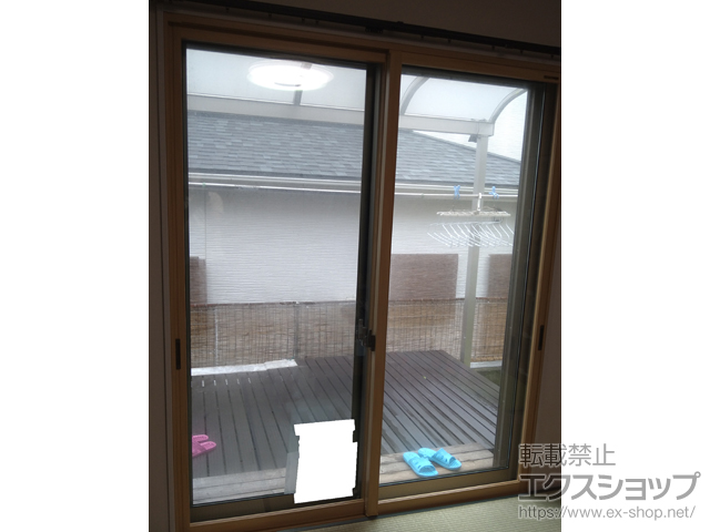 兵庫県神戸市のの二重窓（内窓） プラマードU 引違い窓 2枚建 施工例
