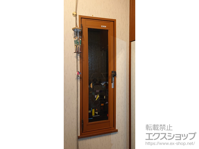 千葉県船橋市のの二重窓（内窓） インプラス 開き窓 外観右吊元 施工例