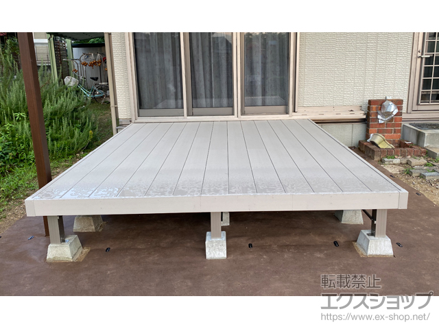 広島県東広島市ののウッドデッキ リウッドデッキ 200 施工例