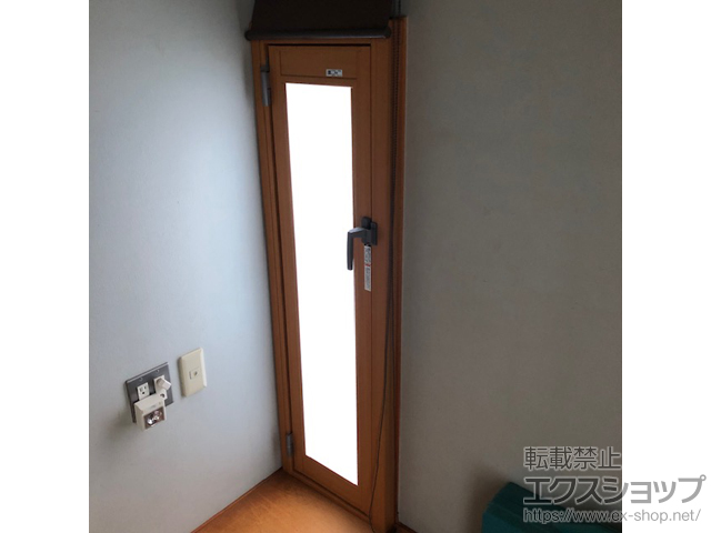 栃木県宇都宮市のの二重窓（内窓） インプラス 開き窓 右吊元 施工例
