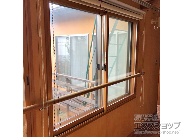 栃木県宇都宮市のの二重窓（内窓） インプラス 引違い窓 2枚建 施工例