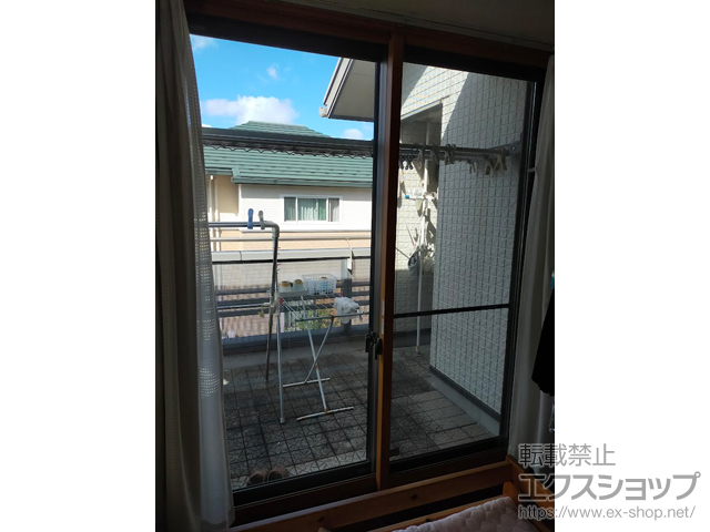 神奈川県横浜市のの二重窓（内窓） インプラス 引違い窓 2枚建 施工例