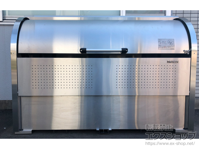 岐阜県多治見市ののゴミステーション クリーンストッカー CKS-1609型 （容量1250L） 施工例