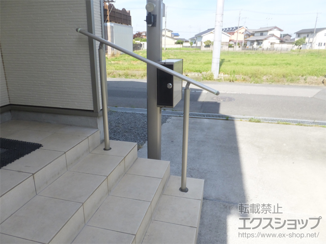 茨城県常総市のの手すり パルトナーUDフェンス1型(手すり)自立タイプ 施工例