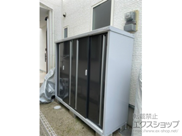 福岡県福岡市のの物置・屋外倉庫 シンプリー 一般型 1940×615×1603 MJX-196D-P-EB 施工例