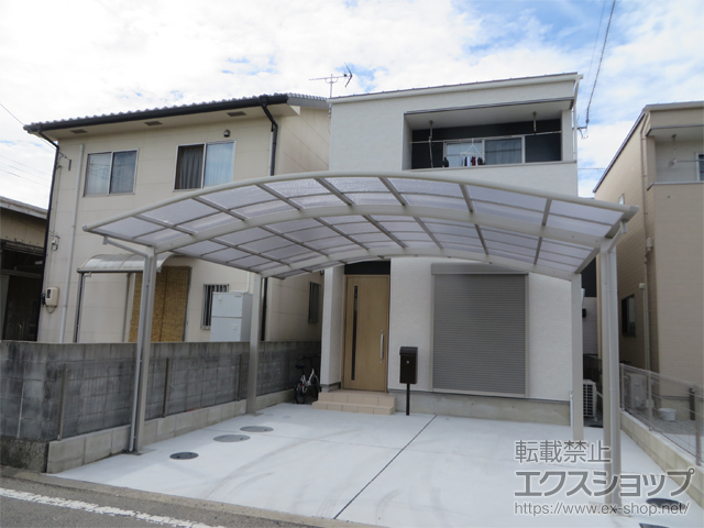 香川県高松市ののカーポート アリュース ツイン　積雪〜20cm対応 施工例