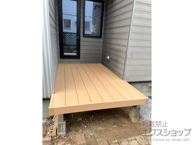 北海道札幌市ののウッドデッキ リウッドデッキ 200 施工例