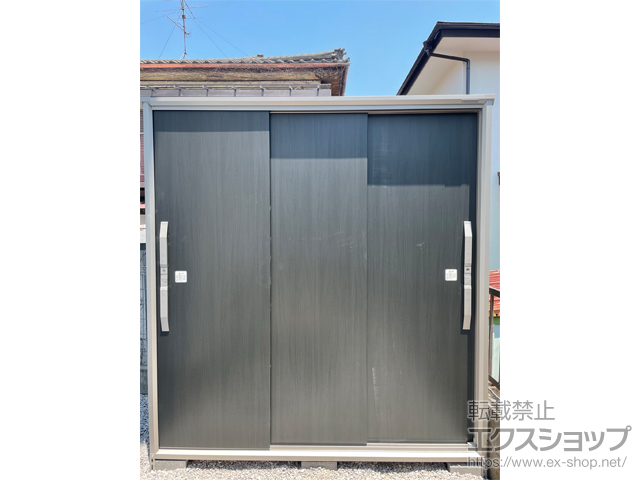 神奈川県藤沢市のの物置・屋外倉庫 エスモ 一般型 1800×924×1913（ESF-1809A） ESF-1809A-WE 施工例
