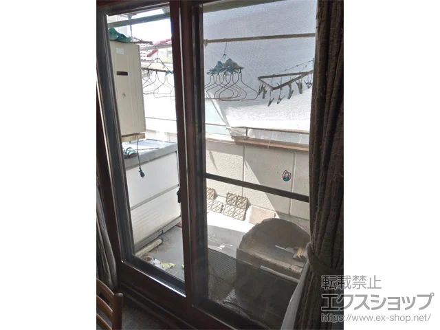 埼玉県比企郡鳩山町のの内窓（二重窓・二重サッシ） インプラス 引違い窓 2枚建 施工例