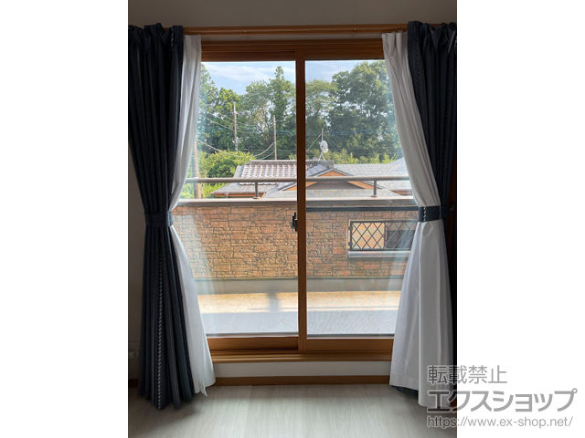 千葉県八街市のの二重窓（内窓） インプラス 引違い窓 2枚建 施工例