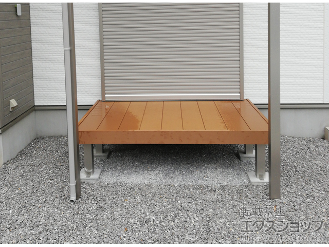 群馬県邑楽郡邑楽町ののウッドデッキ リウッドデッキ 200 施工例