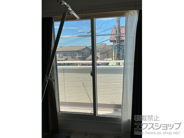 千葉県習志野市のの二重窓（内窓） インプラス 引違い窓 2枚建 施工例