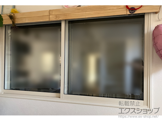 千葉県習志野市のの二重窓（内窓） インプラス 引違い窓 2枚建 施工例
