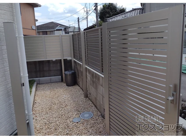 �����s�����s�̂̃t�F���X�E��E���A��� �V���v���I���3�^ �����i�q �ЊJ�� ���ڃ^�C�v �和�g�p �{�H��