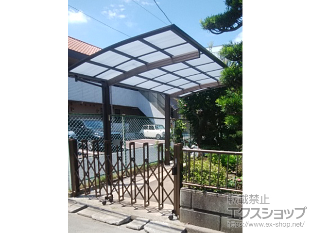 埼玉県所沢市ののカーポート プレシオスポート 積雪〜20cm対応 施工例