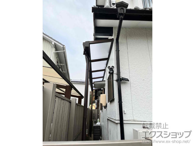 愛知県岡崎市ののテラス屋根 ソラリア F型 テラスタイプ 単体 積雪〜20cm対応 施工例