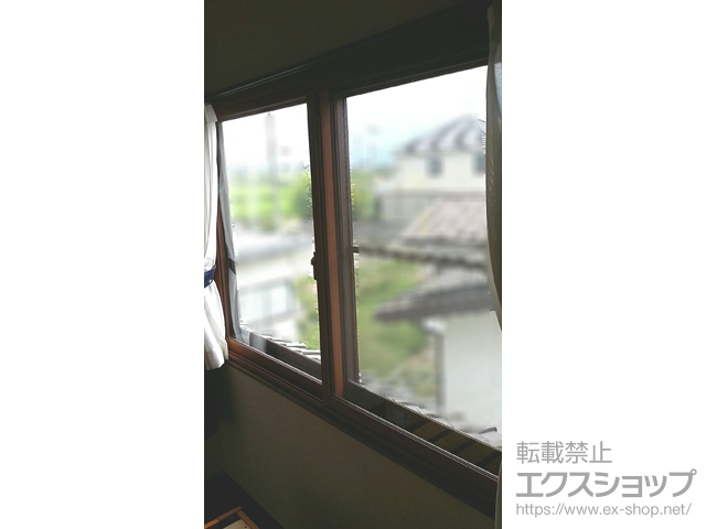 長野県安曇野市のの二重窓（内窓） インプラス 引違い窓 2枚建 施工例