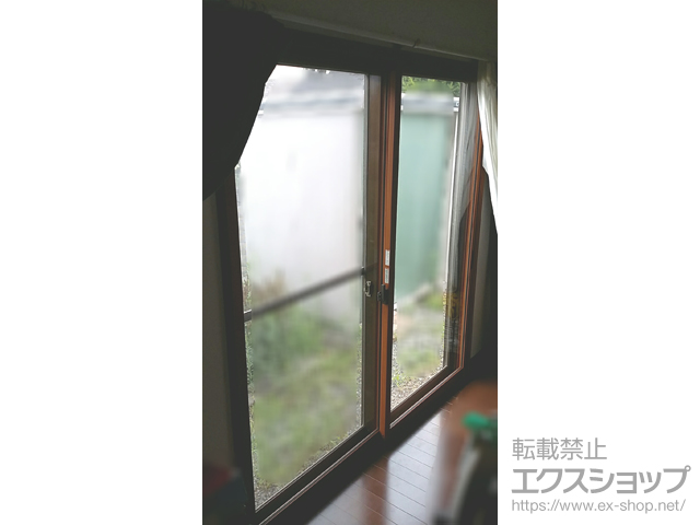 長野県安曇野市のの二重窓（内窓） インプラス 引違い窓 2枚建 施工例