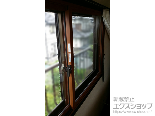 長野県安曇野市のの二重窓（内窓） インプラス 引違い窓 2枚建 施工例
