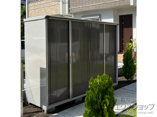 神奈川県厚木市のの物置・屋外倉庫 グランプレステージジャンプ 2247×900×1900 GP-229A-F-CB 施工例