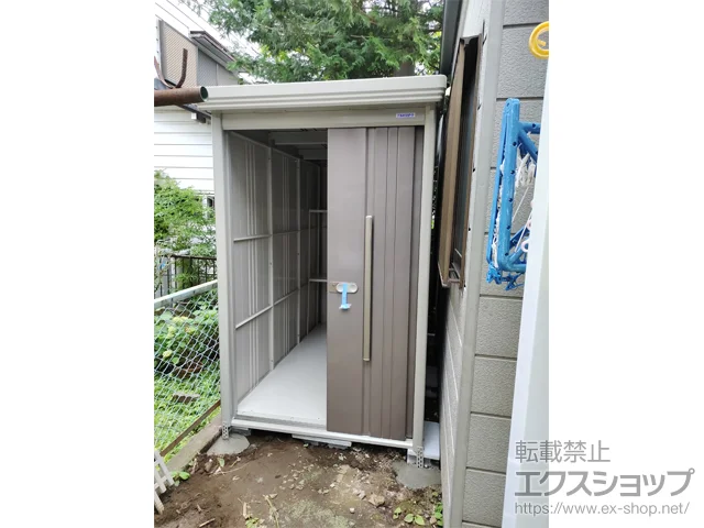 千葉県柏市のタクボの物置・収納・屋外倉庫 Mr.ストックマンダンディ 一般型 1316×2290×2110 ND-1322-B 施工例