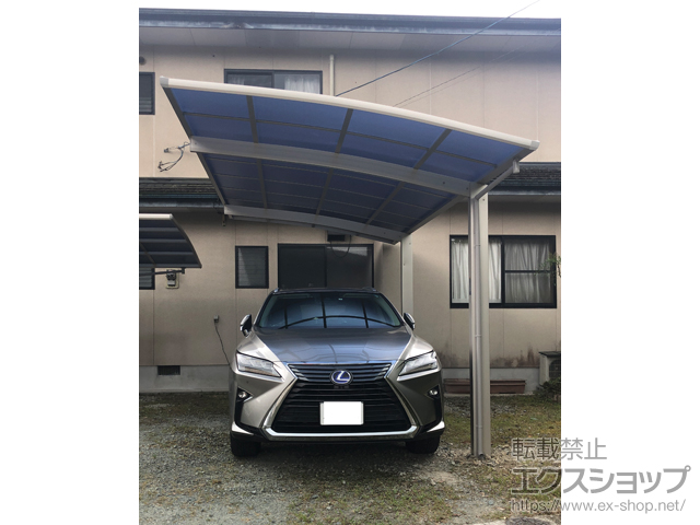 熊本県山鹿市ののカーポート アリュース　積雪〜20cm対応 施工例