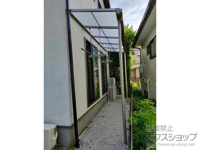 東京都板橋区のLIXIL(リクシル)のテラス屋根 スピーネ F型 テラスタイプ 単体 積雪～20cm対応 施工例