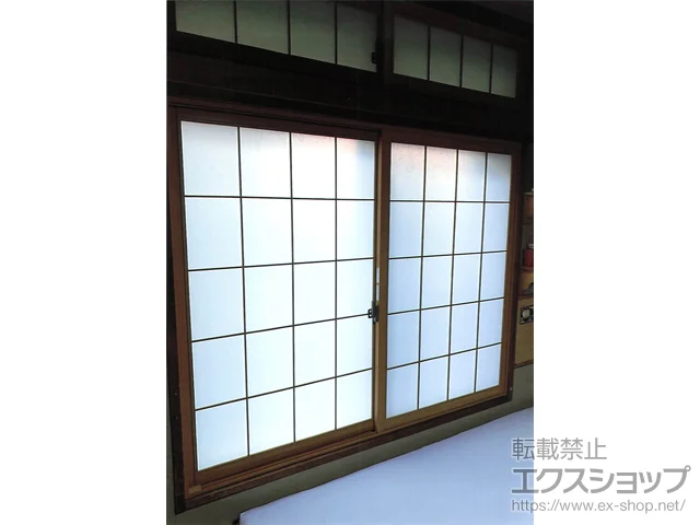 奈良県北葛城郡上牧町のの内窓（二重窓・二重サッシ） インプラス 引違い窓 2枚建 施工例