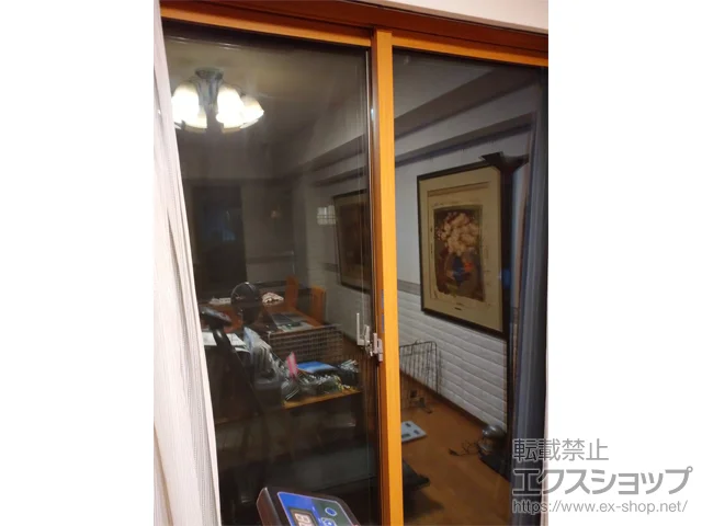 東京都文京区のLIXIL リクシル（トステム）の内窓（二重窓・二重サッシ） インプラス 引違い窓 2枚建 施工例