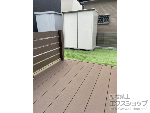 千葉県木更津市のの物置・屋外倉庫 グランプレステージジャンプ 1879×900×2100 GP-199H-F-SW 施工例