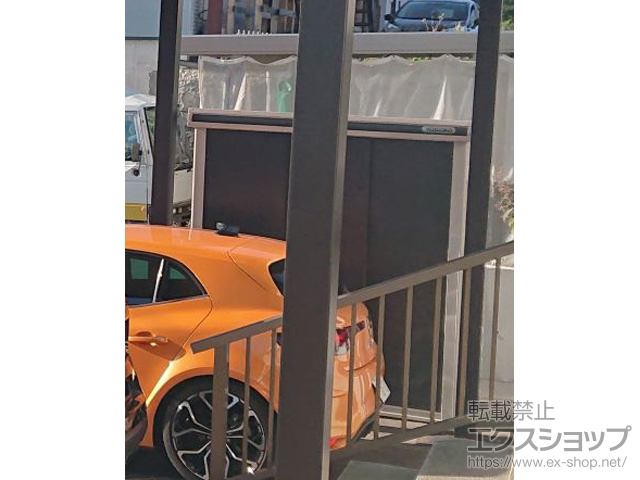 北海道岩見沢市のの物置・屋外倉庫 エルモ 一般型 1870×820×2122 LMD-1808-SM 施工例