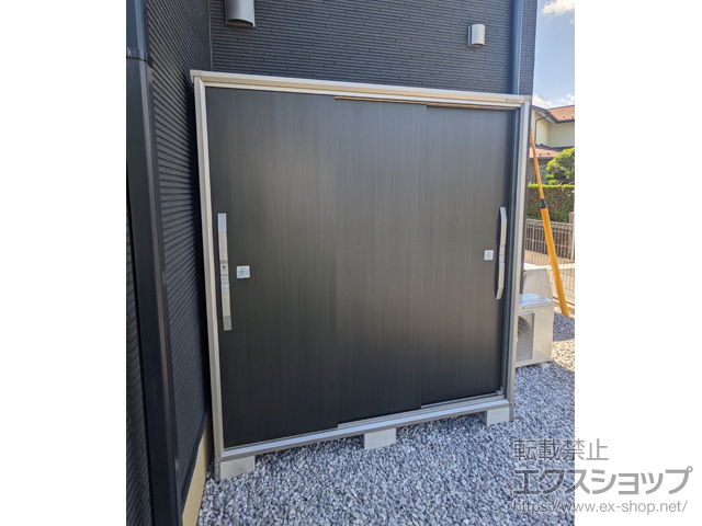 埼玉県入間市のの物置・屋外倉庫 エスモ 一般型 1800×924×1913 ESF-1809A-WE 施工例