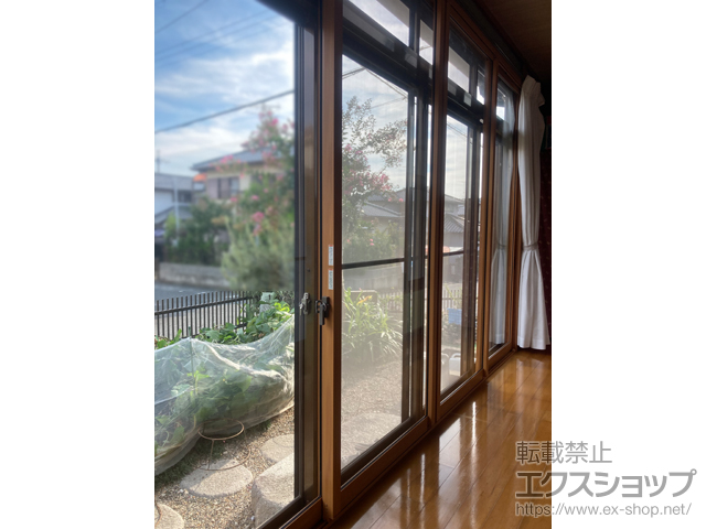 兵庫県三田市のの二重窓（内窓） インプラス 引違い窓 4枚建 施工例