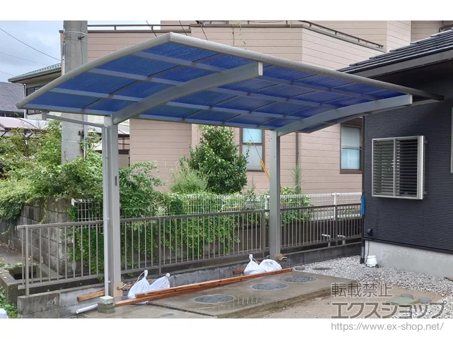 山口県山口市のValue Selectのカーポート プレシオスポート 積雪～20cm対応 施工例