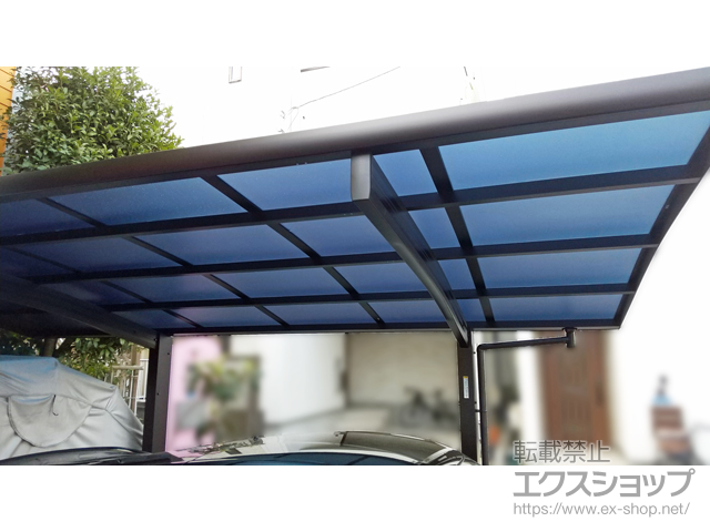 神奈川県川崎市ののカーポート プレシオスポート 積雪〜20cm対応 施工例