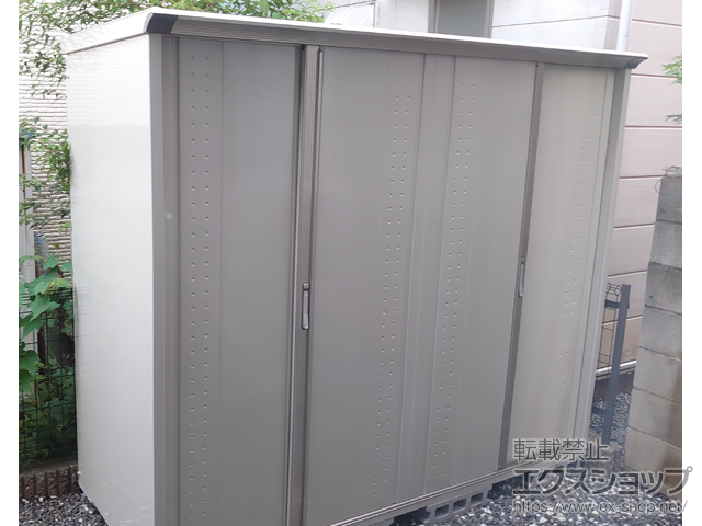 東京都立川市のの物置・屋外倉庫 グランプレステージジャンプ 2247×900×1900 GP-229A-F-MW 施工例