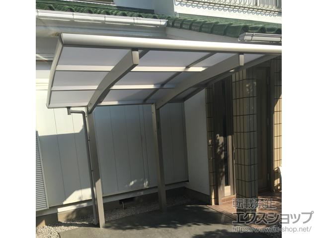 東京都東村山市ののサイクルポート・駐輪場 プレシオスポート ミニ 積雪〜20cm対応 施工例