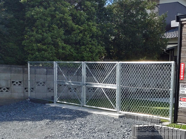 群馬県高崎市ののフェンス・柵 PCフェンス A1200 施工例