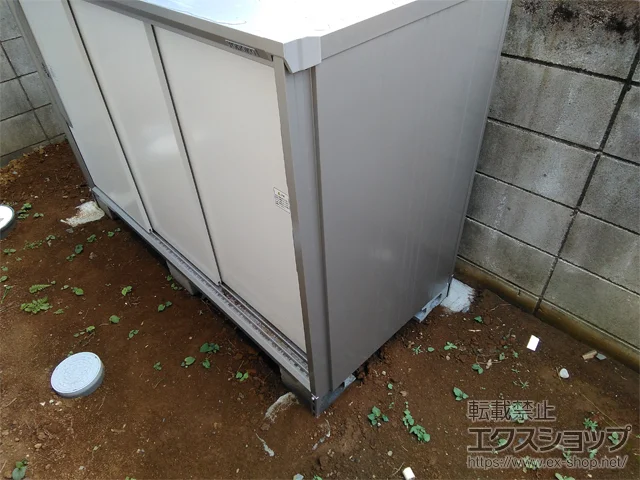 茨城県牛久市のヨドコウの物置・収納・屋外倉庫 エスモ 一般型 1800×774×1113（ESF-1807Y） ESF-1807Y-TW 施工例