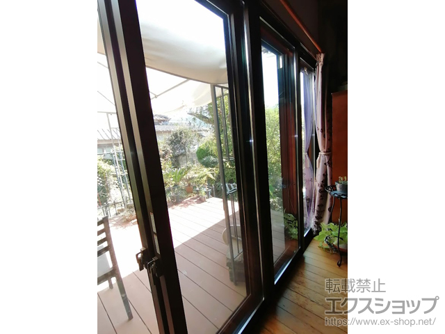 熊本県宇土市のの二重窓（内窓） インプラス 引違い窓 2枚建 施工例