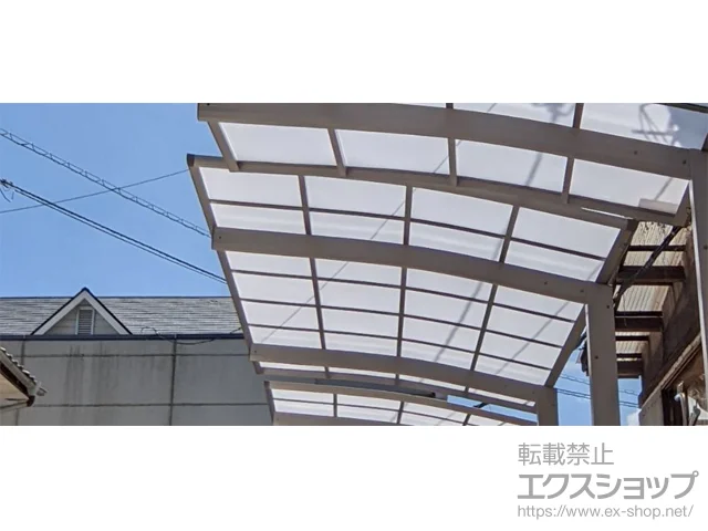 長崎県諫早市ののカーポート プレシオスポート 積雪～20cm対応 施工例