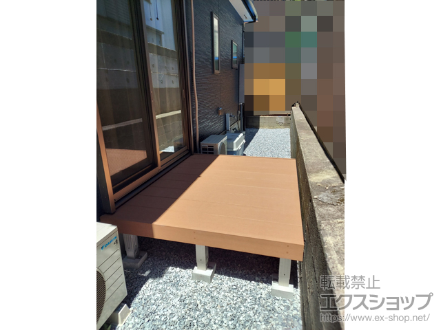神奈川県横須賀市ののウッドデッキ マージウッドデッキ 施工例