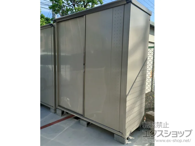 東京都江戸川区のの物置・収納・屋外倉庫 グランプレステージジャンプ 1879×750×2100 GP-197H-F-MW 施工例