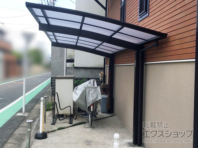 東京都世田谷区ののカーポート プレシオスポート 積雪〜20cm対応 施工例